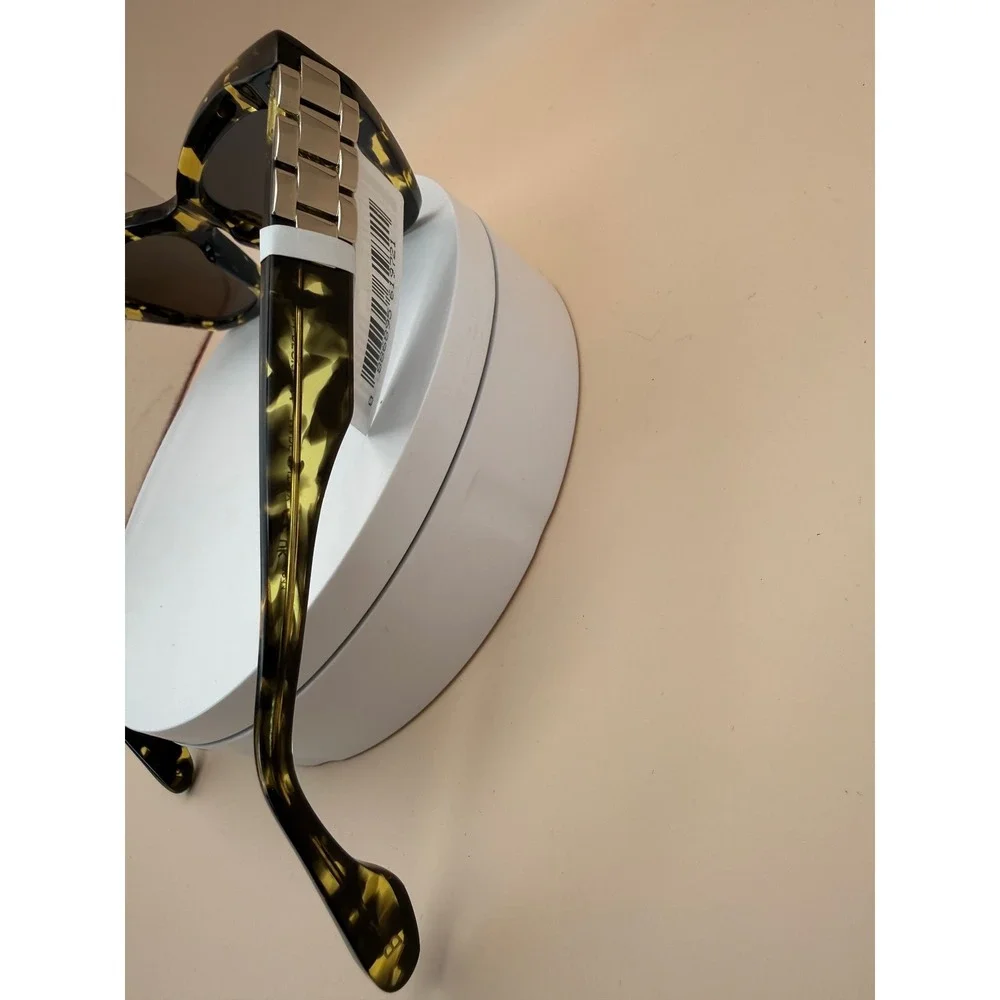 Victoria Beckham VB668S‎ Yellow Tortoise Cat Eye Sunglasses 012 55-16-145 New